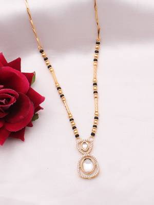 Traditional  gold plated mangalsutra 3