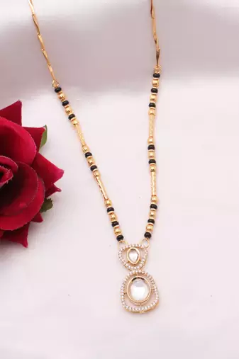 Traditional  gold plated mangalsutra