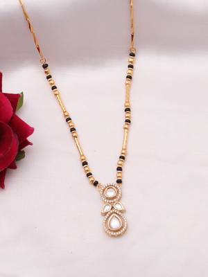 Traditional  gold plated mangalsutra 2