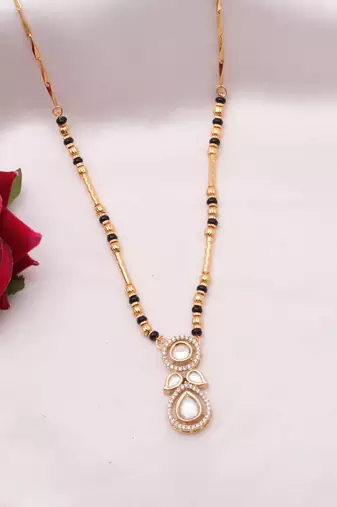 Traditional  gold plated mangalsutra