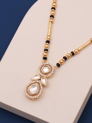 Traditional  gold plated mangalsutra 4