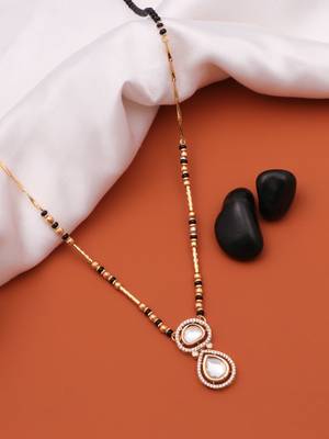 Traditional  gold plated mangalsutra 3
