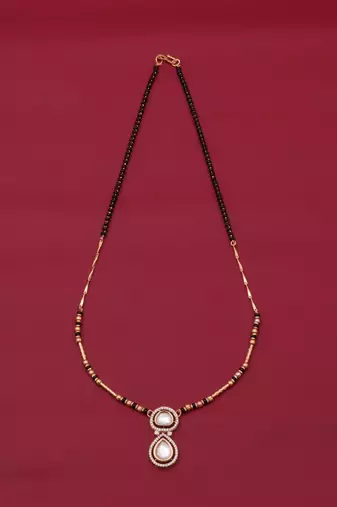Traditional  gold plated mangalsutra