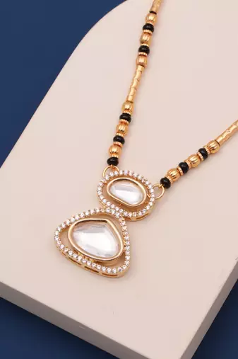 Traditional  gold plated mangalsutra
