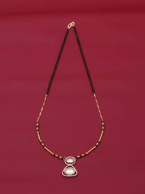 Traditional  gold plated mangalsutra 4