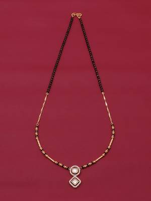 Traditional  gold plated mangalsutra 4
