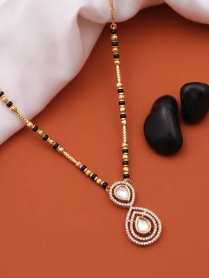 Traditional  gold plated mangalsutra 3
