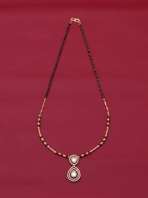 Traditional  gold plated mangalsutra 4