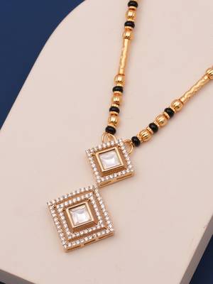 Traditional  gold plated mangalsutra 1
