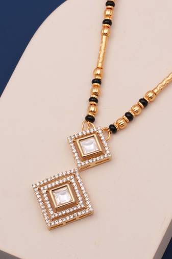 Traditional  gold plated mangalsutra