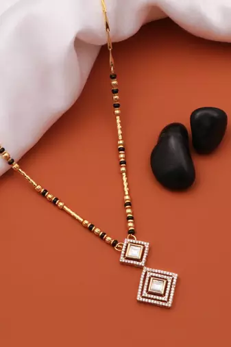 Traditional  gold plated mangalsutra