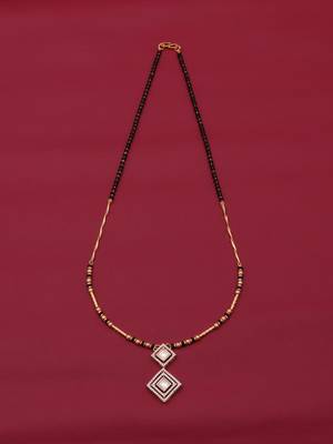 Traditional  gold plated mangalsutra 3