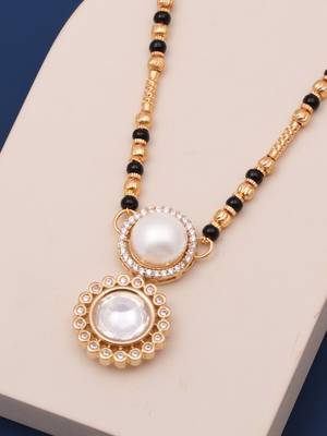 Traditional  gold plated mangalsutra 2