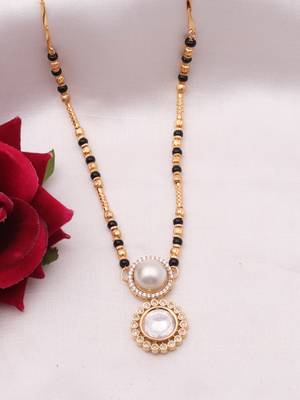 Traditional  gold plated mangalsutra 3
