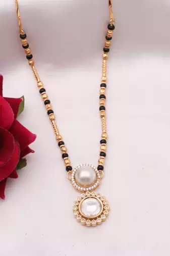 Traditional  gold plated mangalsutra