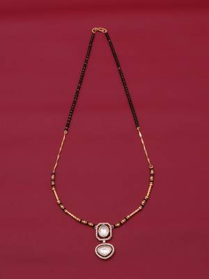 Traditional  gold plated mangalsutra 4