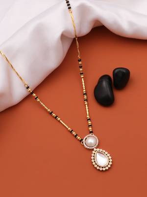 Traditional  gold plated mangalsutra 1