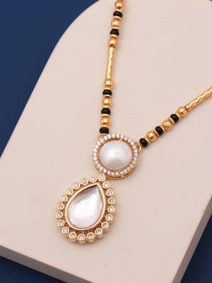 Traditional  gold plated mangalsutra 2
