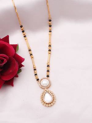 Traditional  gold plated mangalsutra 3