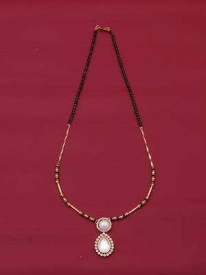 Traditional  gold plated mangalsutra 4