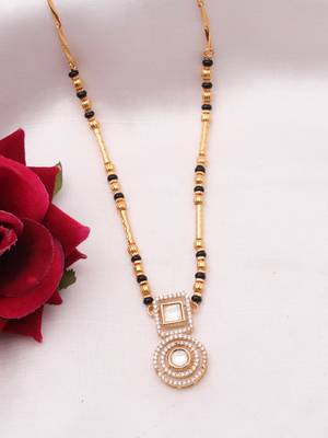 Traditional  gold plated mangalsutra 1