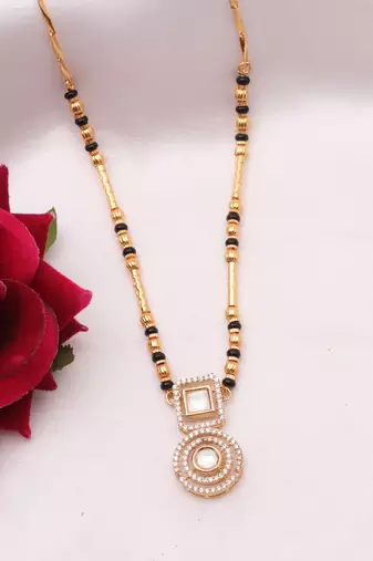 Traditional  gold plated mangalsutra