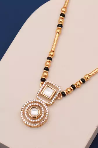 Traditional  gold plated mangalsutra