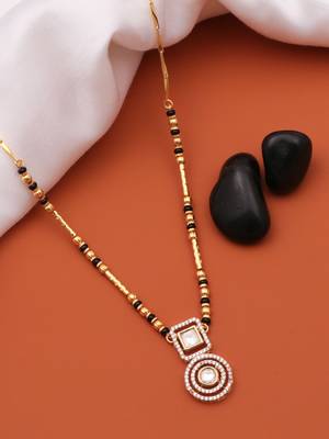 Traditional  gold plated mangalsutra 3