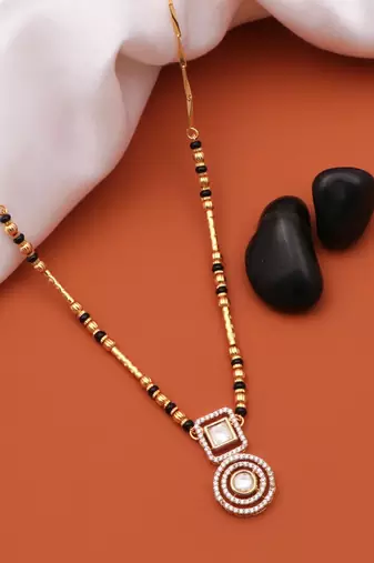 Traditional  gold plated mangalsutra