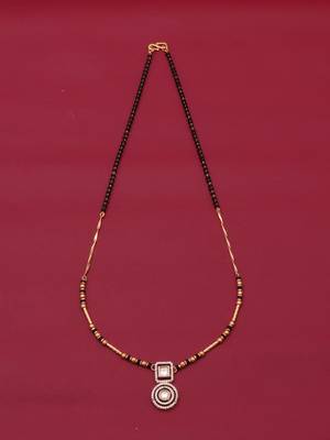 Traditional  gold plated mangalsutra 4