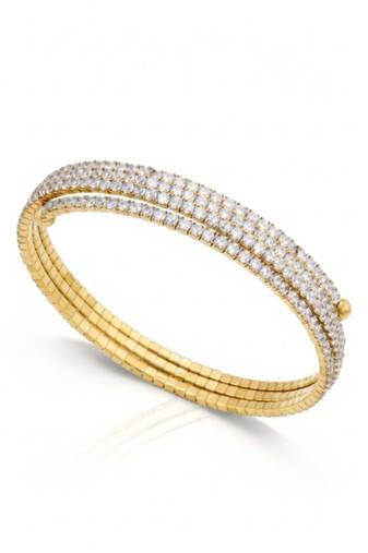 Tennis wrap bracelet