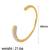 Pearl trendy eleanors resizable cuff bracelet