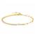 Dazzle link tennis bracelet