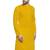 Yellow chikankari cotton embroidery men kurta