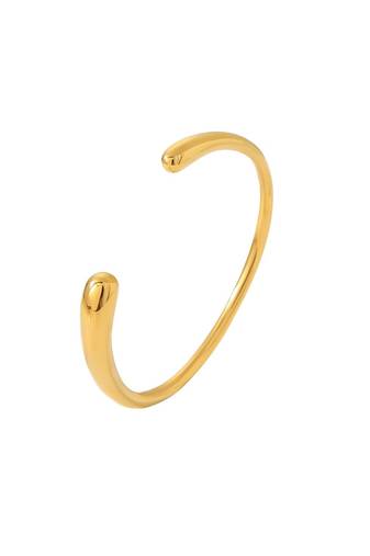 Elanors resizable cuff bracelet: gold