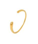 Elanors resizable cuff bracelet: gold