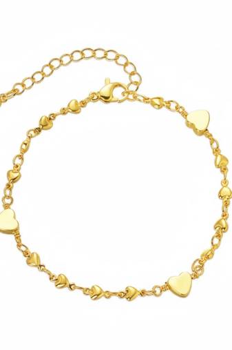 Lily heart bracelet