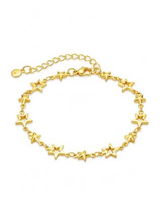 Stella Star Charm Bracelet | Stainless Steel 18K Gold Plated Anti Tarnish Jewellery for Women 2