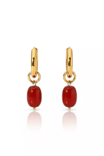 Opulent onyx earrings