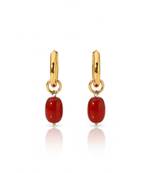 Opulent onyx earrings