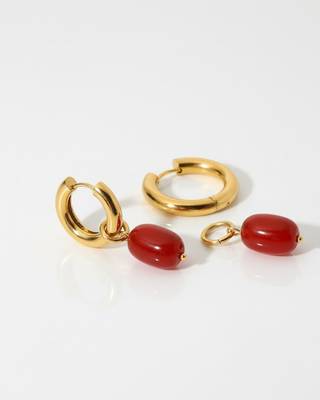 Opulent onyx earrings 2