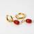 Opulent onyx earrings