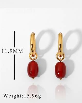 Opulent onyx earrings 3