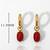 Opulent onyx earrings