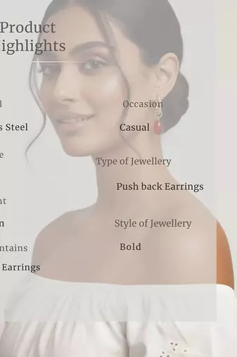 Opulent onyx earrings