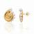 Conch pearl earrings