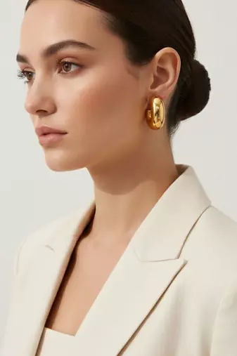 Iconic chunky earrings