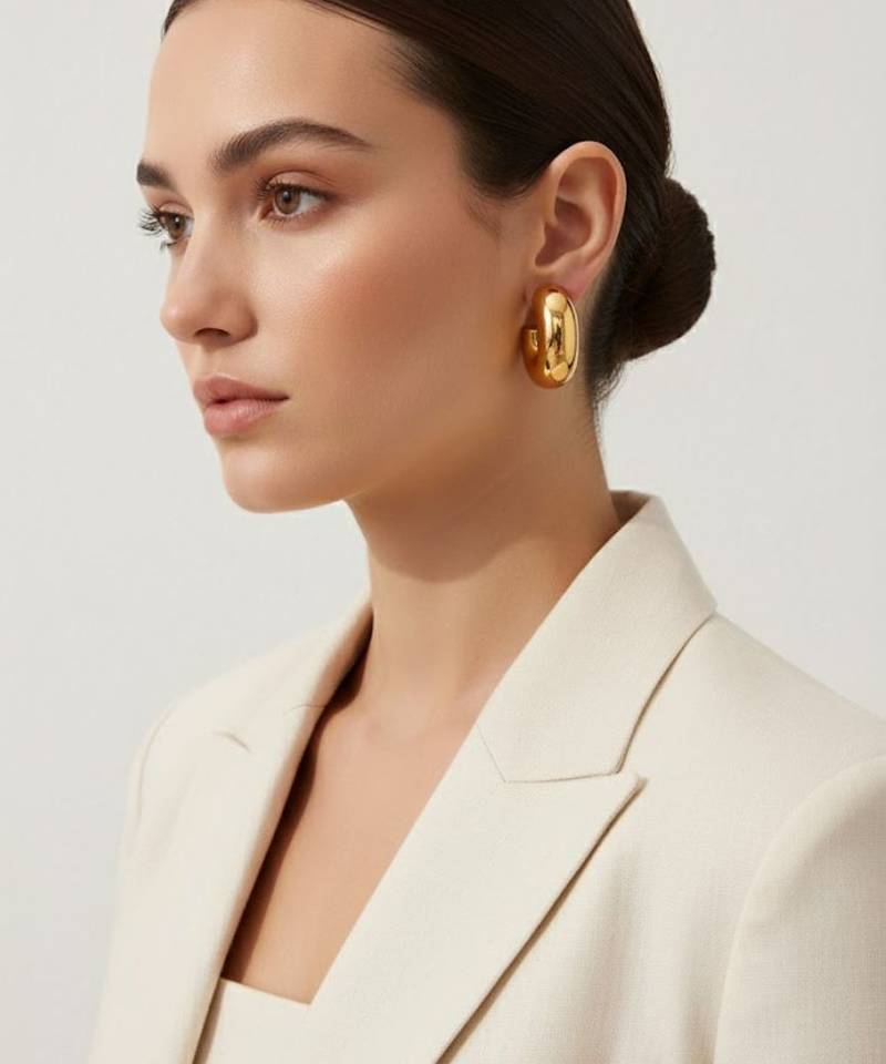 Iconic chunky earrings