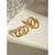 Oval loop studs