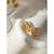 Oval loop studs